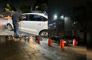 Autoridades implementan &quot;Operativo Conduce Sin Alcohol&quot; en calles de Toluca.