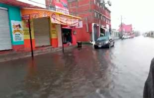 Las lluvias se presentaron en diversos municipios del Valle de Toluca como Lerma, Ocoyoacac y San Mateo Atenco