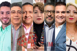 José Couttolenc, Miguel Sámano, Héctor Macedo, Delfina Gómez, Horacio Duarte, Luis Montaño, Macarena Montoya 
