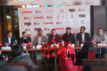 Organizadores y representantes empresariales presentan en conferencia de prensa la Carrera Atlética con Causa en Toluca, en apoyo al Banco de Alimentos del Edoméx (BAMEX).