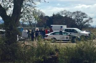 El hecho se registró a un costado de la carretera México-Toluca.