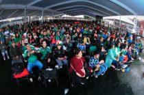 Más de 20 mil personas se reunieron en distintos puntos de Naucalpan.