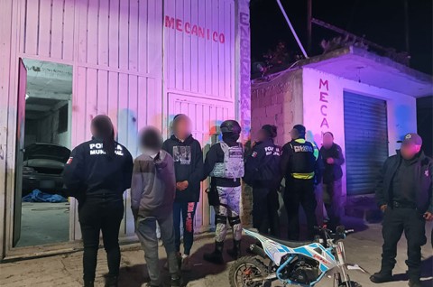  El sujeto fue puesto a disposición de la Fiscalía Regional de Atlacomulco.