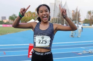 Kenya Maturana triunfó con récord en 400 metros vallas Sub-18 y medallas en 400 metros planos y relevos mixtos 4x400 metros.