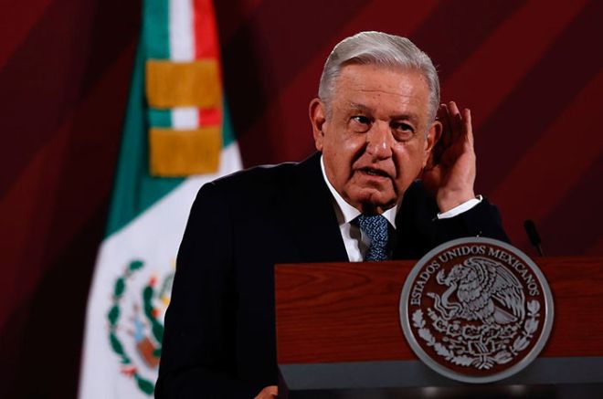 Andrés Manuel López Obrador evitó hablar sobre la desaparición de cinco jóvenes en Lagos de Moreno