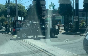 #Metepec: movilización policiaca por intento de asalto en Pabellón