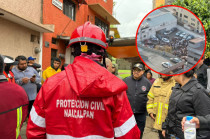 Elementos de Protección Civil de Naucalpan realizan recorridos de supervisión