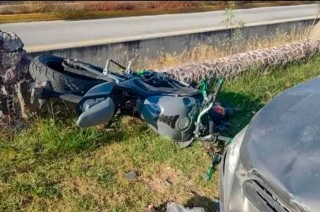 Motociclista fallece al invadir carril contrario en la México-Pachuca