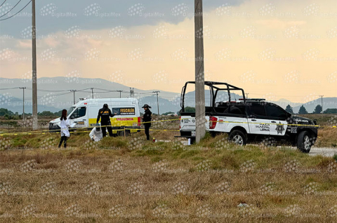 La víctima, de entre 25 y 30 años, fue encontrada en un camino de terracería en la comunidad de El Espino.