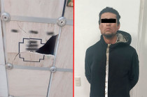 Moisés “N”, de 34 años, fue detenido en Guadalupe Victoria tras irrumpir en la parroquia y dañar nichos.