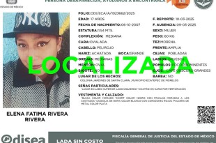 Ella declaró que se ausentó por voluntad propia de su domicilio en la colonia Jardines de Santa Clara y señaló ser víctima de violencia en su hogar