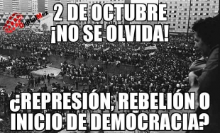 2 de octubre ¡No se olvida!