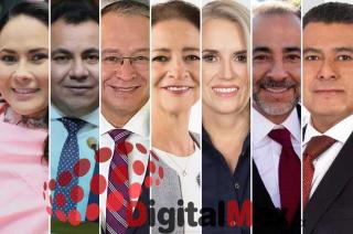 Alejandra del Moral, Rigoberto Vargas, Raymundo Martínez, Angélica Moya, Romina Contreras, Fernando Flores, Marco Antonio Rodríguez