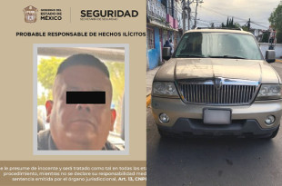 Los oficiales detuvieron a Juan “N”, probable implicado en del delito de encubrimiento por receptación.