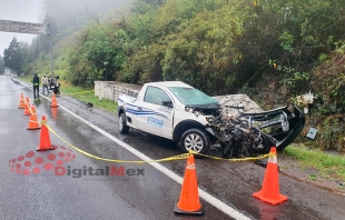 #DeÚltimaHora: Muere al chocar en la México-Toluca