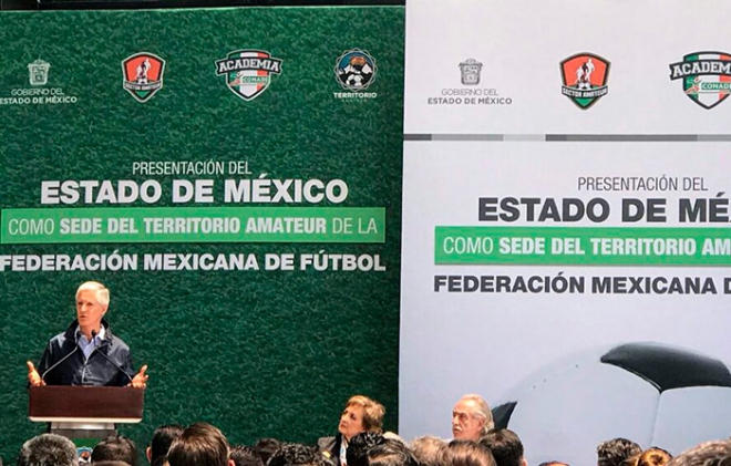Presentan al Estado de México como sede del fútbol amateur