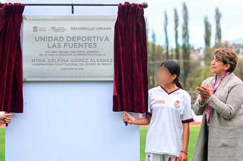 Video: Con inversión de 17 mdp, GEM entrega Unidad Deportiva rehabilitada en Atlacomulco