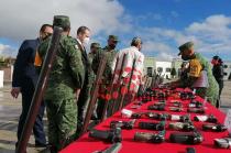 Entre las armas 59 son fusiles AR15 y AK47