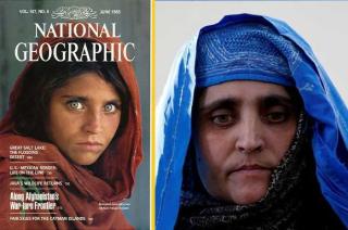 Sharbat Gula, la niña afgana de los ojos verdes