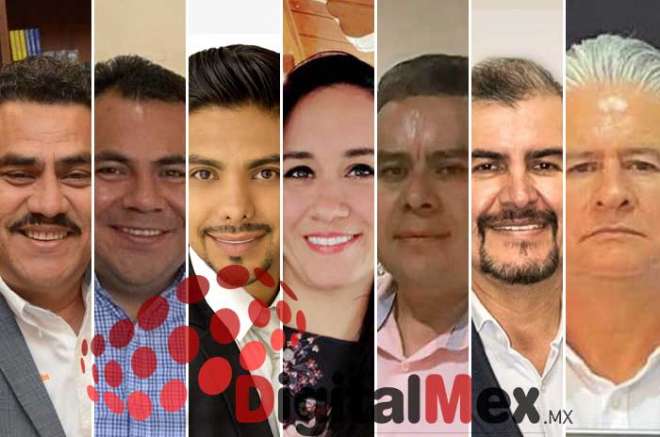 Eliud Terrazas, Rigoberto Vargas, Adolfo Cerqueda, Michelle Núñez, Agustín González, Gustavo Mancilla, Herminio Cahue.
