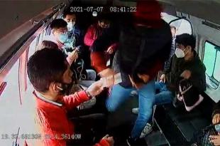 #Video: Ladrones despojan en segundos a pasajeros, en #Ecatepec