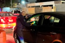 La Policía Municipal supervisó los puntos de revisión del operativo Conduce sin Alcohol implementado este fin de semana en Toluca.