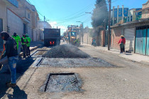 El Gobierno Municipal informó que los trabajos de bacheo y rehabilitación se mantendrán de manera permanente