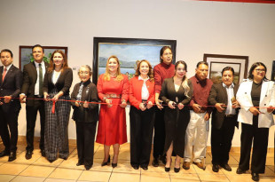 La presidenta municipal Ana Muñiz Neyra inauguró la nueva sala de exposiciones temporales “Profa. Rosa Nava de López” del Centro Cultural Atenquense.