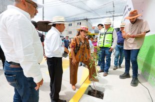 Las obras incluyen infraestructura hidráulica, pavimentación de seis calles y el compromiso de ampliar los trabajos en una de las colonias con mayor rezago de Ecatepec.