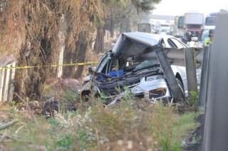 El accidente ocurrió en el kilómetro 1.