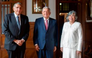 Estela Ríos fue nombrada en la mañanera del día de hoy como la nueva encargada de la Consejería Jurídica de Presidencia.