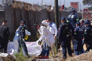 Un crimen se registro este miércoles a espaldas de la Central de Abasto de Toluca