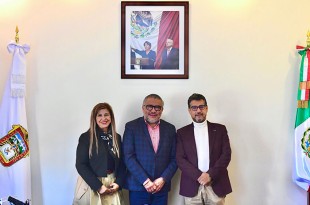 Horacio Duarte Olivares sostuvo una reunión de trabajo con los alcaldes de Cuautitlán y Teoloyucan.