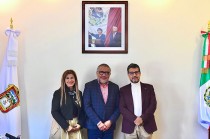 Horacio Duarte Olivares sostuvo una reunión de trabajo con los alcaldes de Cuautitlán y Teoloyucan.