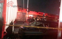 Seis heridos, saldo de accidente entre tren y tráiler