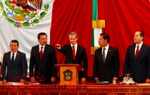 Rinde protesta Alfredo del Mazo Maza como nuevo gobernador del Estado de México