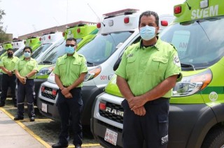 El Gobierno del Estado de México aclara que las unidades con placas de circulación AM-439-GA y AM-446-GA no pertenecen a las instituciones de salud estatal.