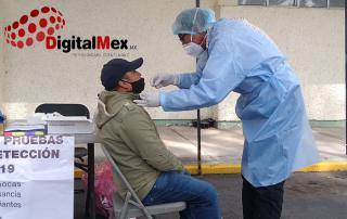 Esta actividad se realiza como parte del Programa de Módulos Itinerantes que emprende el ISEM con el objetivo de aislar a tiempo a los casos positivos
