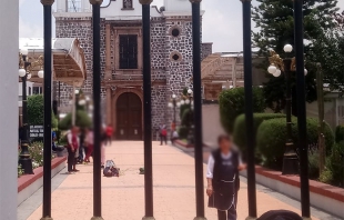 #Toluca: casi linchan a bolero por robar limosnas