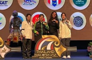  Paratleta mexiquense gana oro en “ITTF Thailand Para Open 2023”