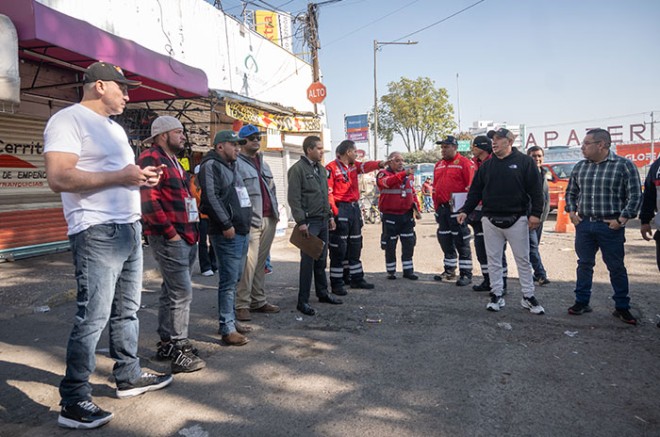 #Video: Toluca refuerza seguridad y mejora tránsito peatonal en zona Mercado Juárez-Terminal con operativo