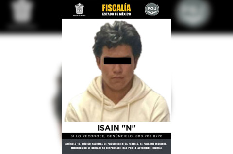 Isaín “N” fue ingresado al Centro Penitenciario y de Reinserción Social de la región, donde quedó a disposición de un Juez.