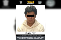 Isaín “N” fue ingresado al Centro Penitenciario y de Reinserción Social de la región, donde quedó a disposición de un Juez.