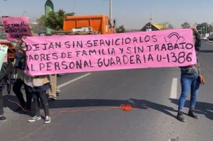 Esta mañana cerró sus puertas la Guardería Arcoíris del ABC, subrogada por el Instituto Mexicano del Seguro Social.