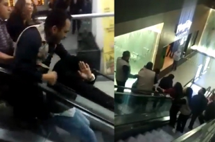 #Video: Escoltas golpean a jóvenes en Pabellón Metepec