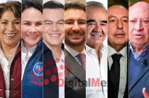 Delfina Gómez, Alejandra del Moral, Juan Zepeda, Elías Rescala, Maurilio Hernández, José Luis Cervantes, Mauricio Valdés