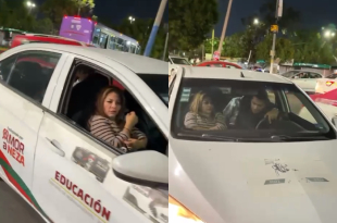 Video difundido en redes sociales muestra a funcionarios de Nezahualcóyotl a bordo de un vehículo oficial en aparente conducción imprudente.