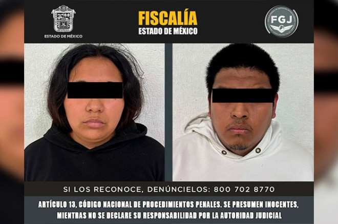 #Video: Capturan a sujeto que torturó a niños de 4 y 6 años frente a su madre; también detienen a la madre, en #Edoméx