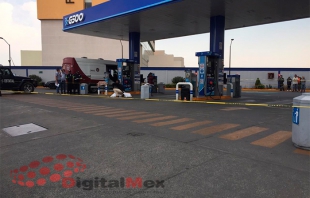 Asaltantes matan a despachador de gasolinera, cerca del aeropuerto de Toluca