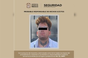  Víctor “N” de 28 años de edad, fue trasladado al Centro de Justicia para las Mujeres, con sede en la capital mexiquense, a fin de determinar su situación jurídica.